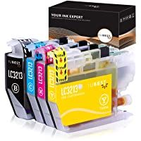 Los mejores  - IUBEST Reemplazo para Brother LC3213 LC3211 cartuchos de tinta Compatible con MFC-J497DW DCP-J572dw DCP-J772DW DCP…